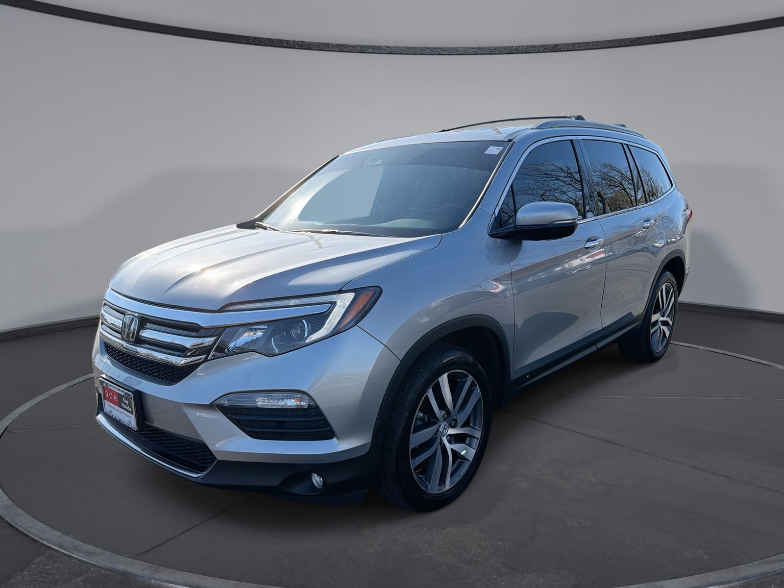 Silver 2017 Honda Pilot Elite AWD SUV / Crossover All-Wheel Drive 9-Speed Automatic