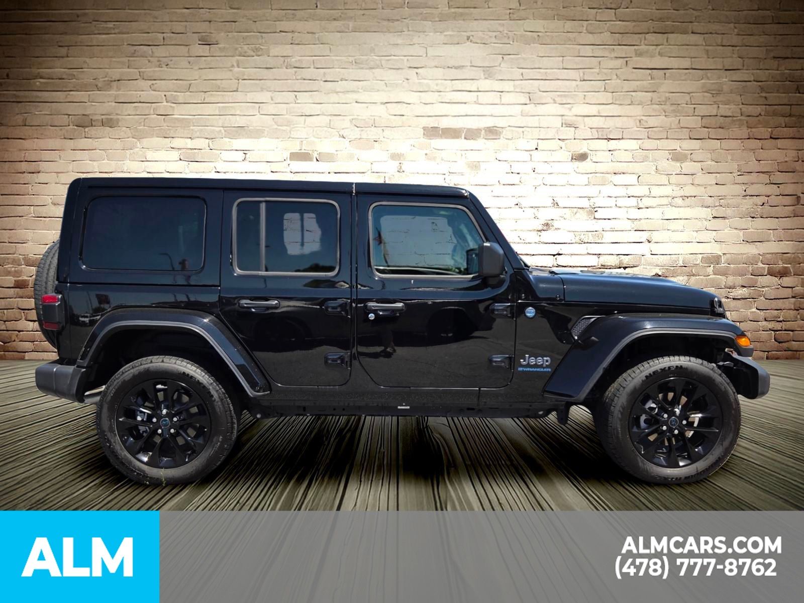 Used 2025 Black Jeep Sahara 4xe image 15