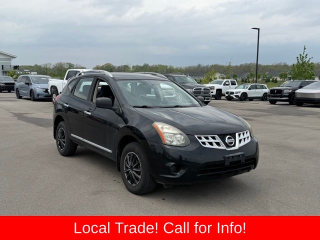 Super Black 2015 Nissan Rogue Select S SUV / Crossover Front-Wheel Drive Continuously Variable Transmission