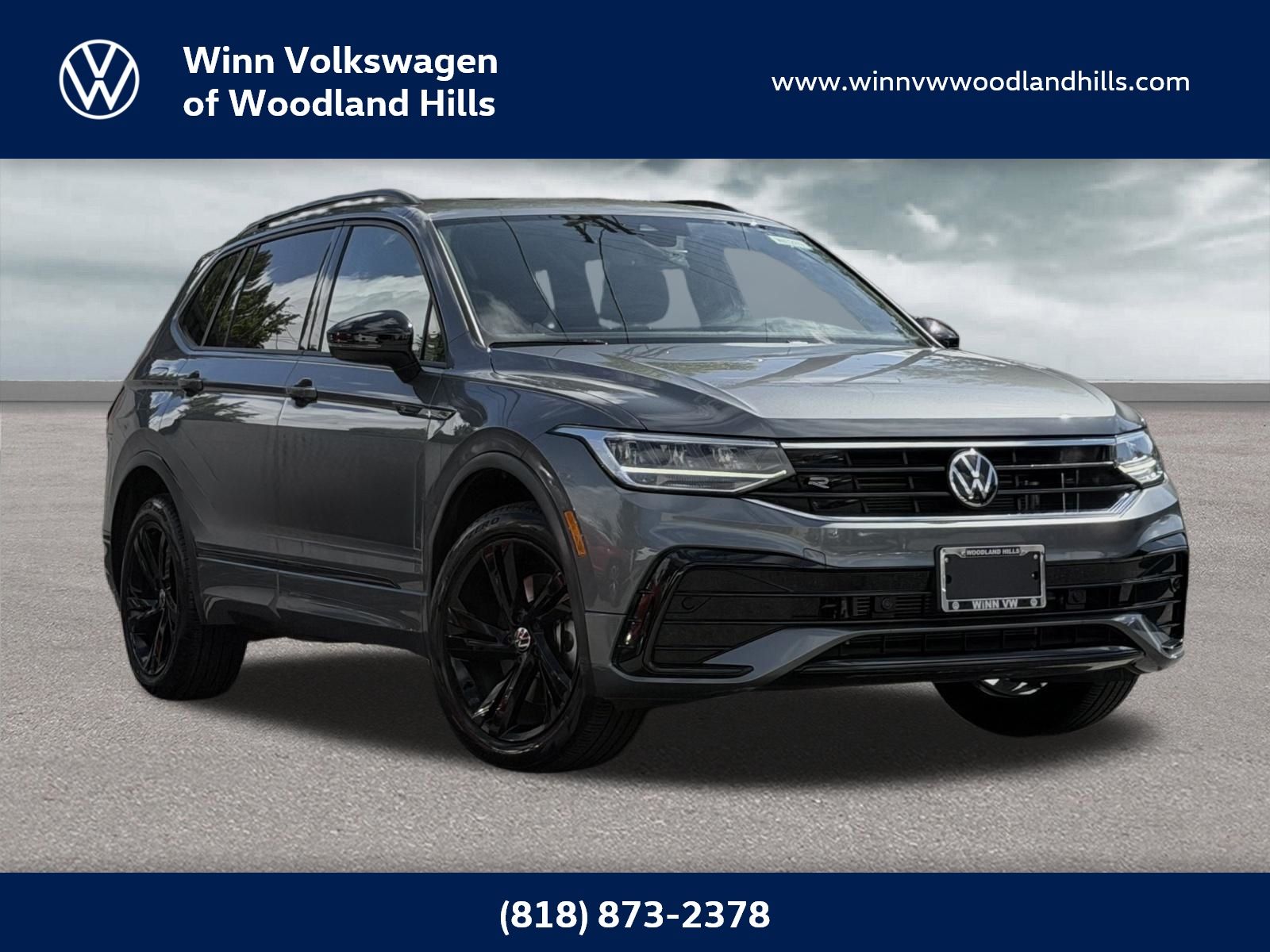 2023 Volkswagen Tiguan 2.0T SE R-Line Black