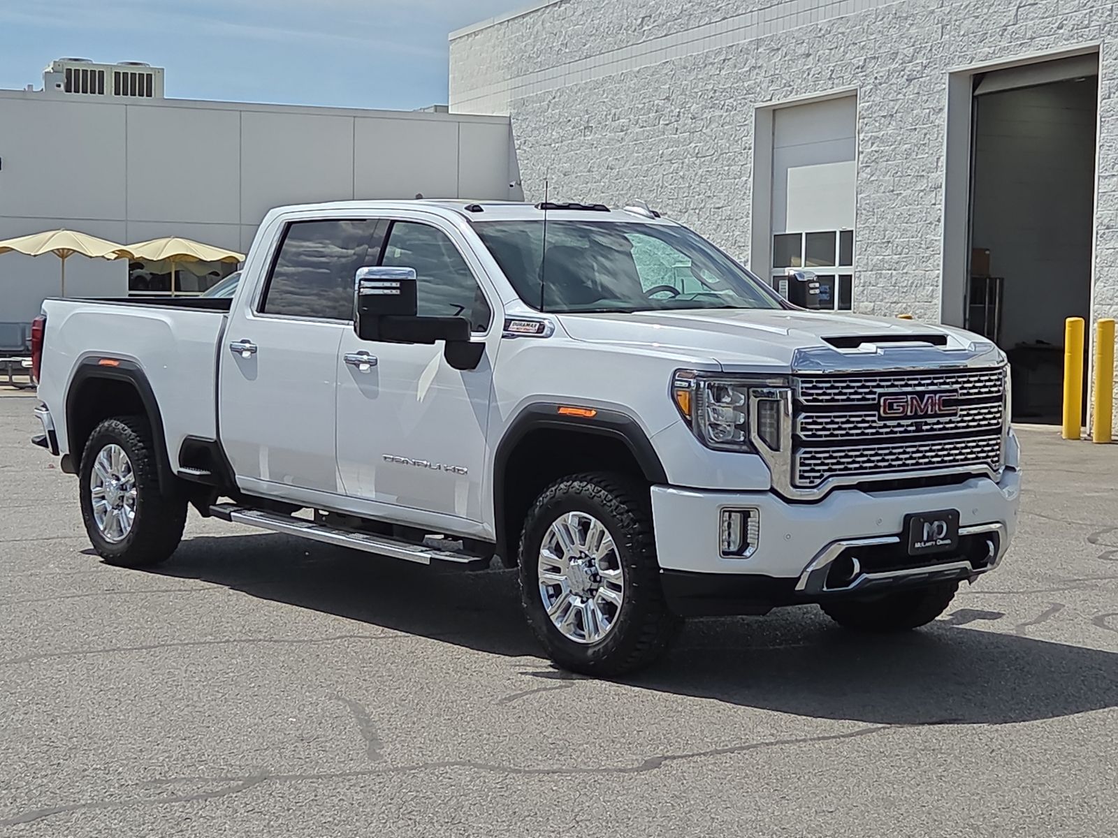 White Frost Tricoat 2020 GMC Sierra 2500HD Denali Crew Cab 4WD Pickup Truck Four-Wheel Drive Automatic