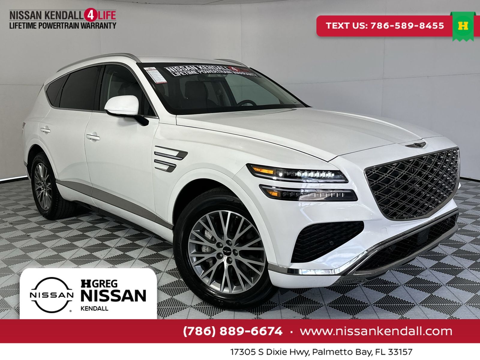 Uyuni White 2025 Genesis GV80 2.5T Standard AWD SUV / Crossover All-Wheel Drive 8-Speed Automatic