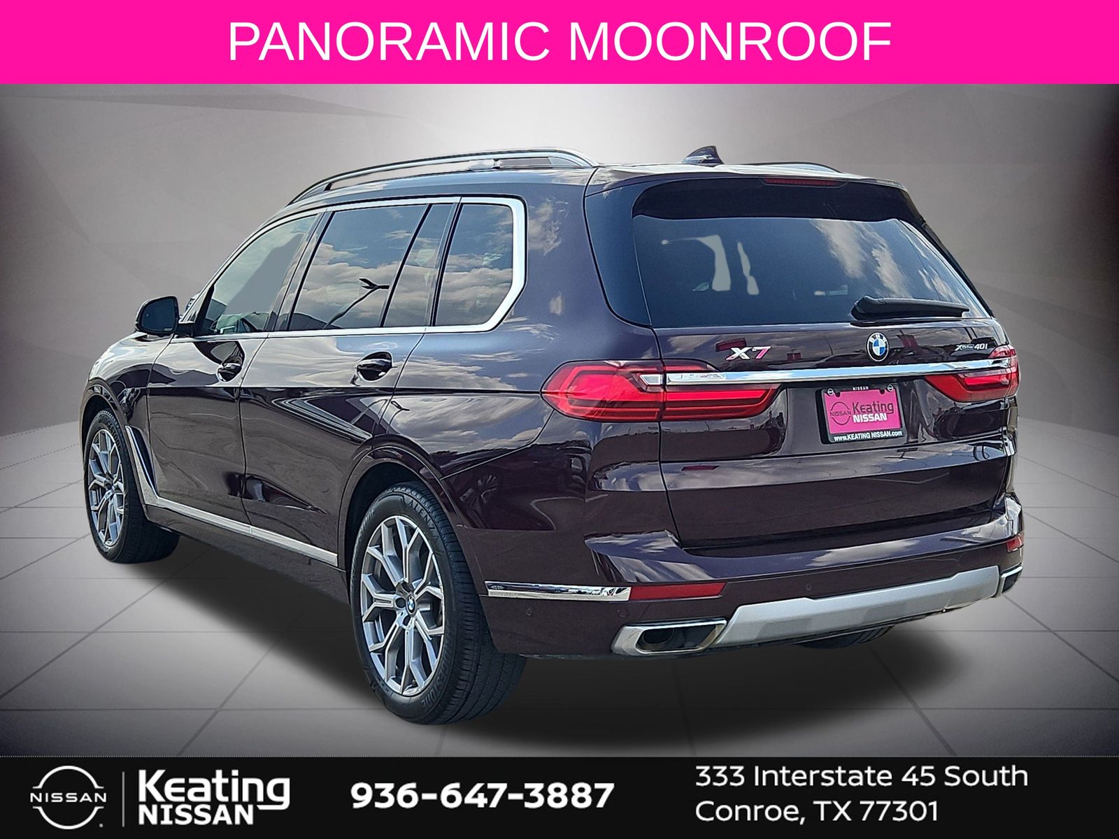 2022 BMW X7 xDrive40i Red at Westside Lexus