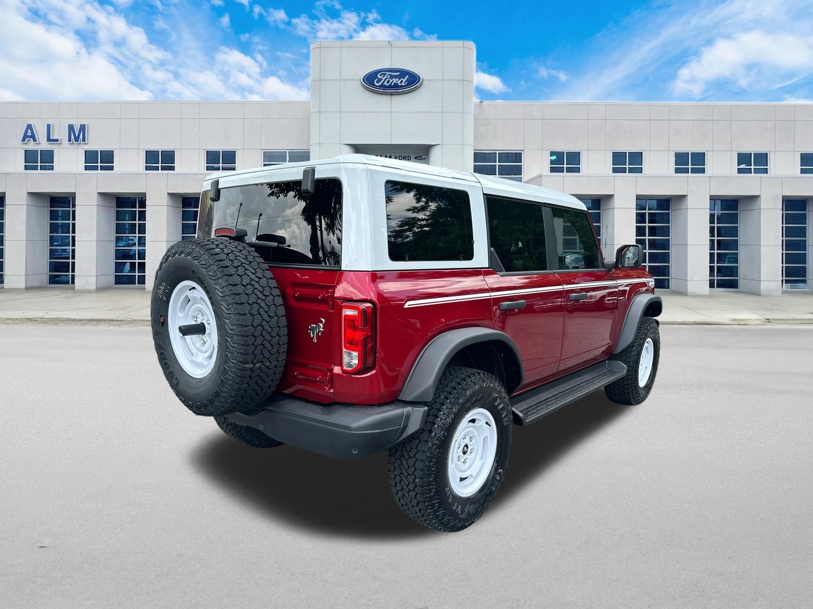 New 2026 Ruby Red Metallic Tinted Clearcoat Ford Heritage Edition image 6