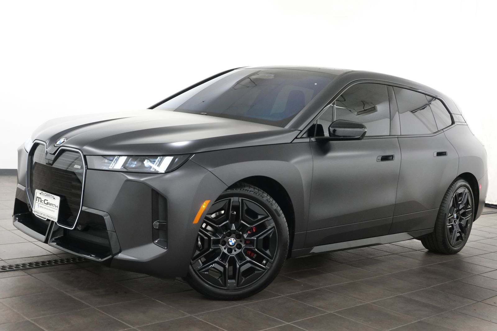 Gray (Frozen Deep Grey Metallic) 2026 BMW iX SUV / Crossover All-Wheel Drive Automatic