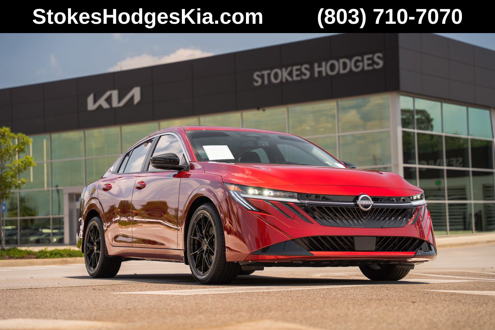 Red (Scarlet Ember Tintcoat) 2026 Nissan Sentra Sedan Front-Wheel Drive Continuously Variable Transmission