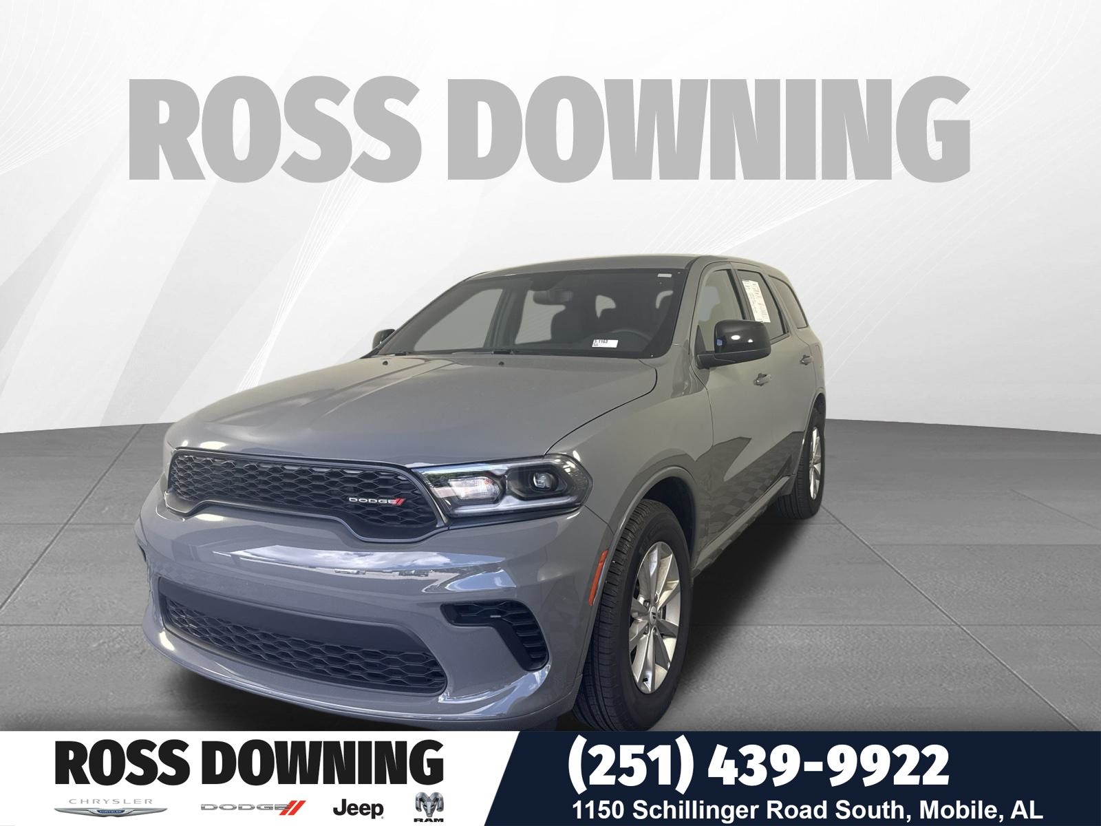 Destroyer Gray Clearcoat 2026 Dodge Durango GT RWD SUV / Crossover Rear-Wheel Drive 8-Speed Automatic