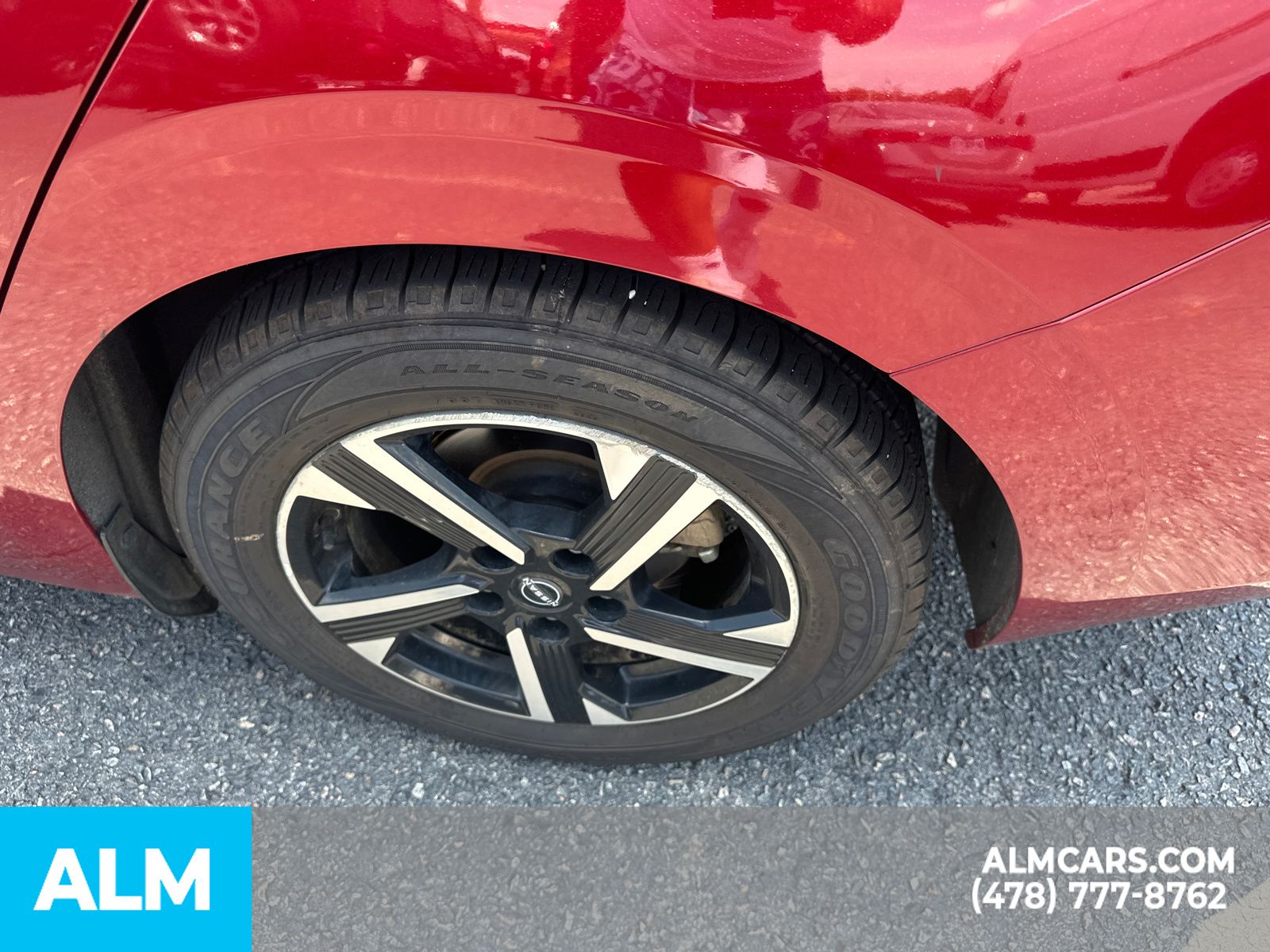 Used 2024 Scarlet Ember Tintcoat Nissan SV image 23
