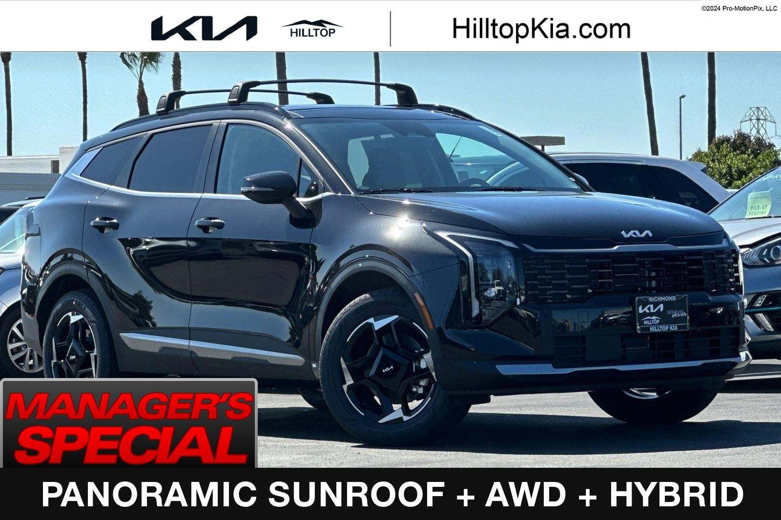 Fusion Black 2026 Kia Sportage Hybrid SUV / Crossover All-Wheel Drive 6-Speed Automatic
