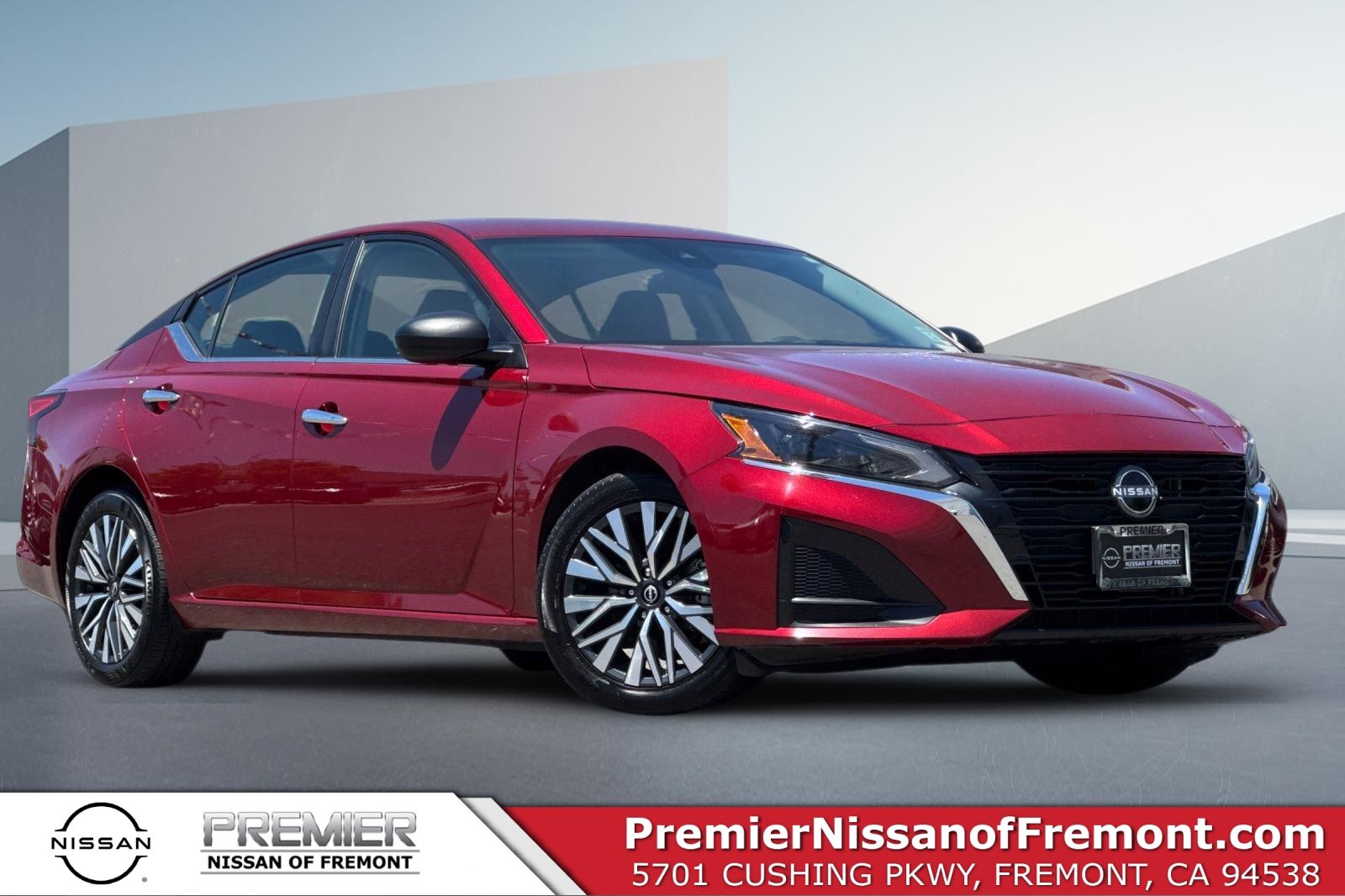 Red (Scarlet Ember) 2025 Nissan Altima 2.5 SV FWD Sedan Front-Wheel Drive Continuously Variable Transmission