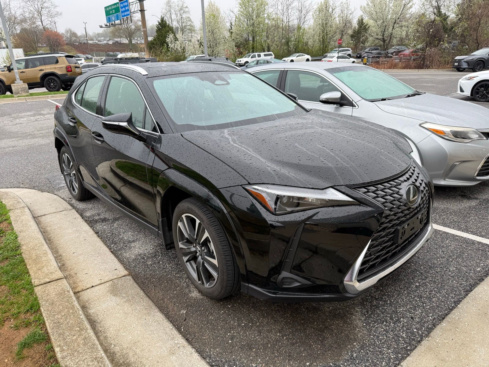 Black (Obsidian) 2025 Lexus UX Hybrid 300h Premium AWD SUV / Crossover All-Wheel Drive Continuously Variable Transmission