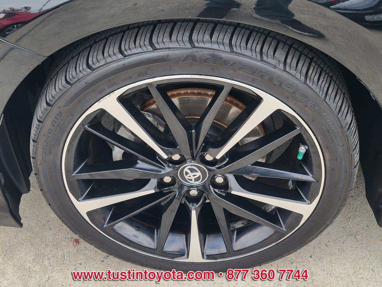 Certified Used 2019 Black Toyota XSE image 9