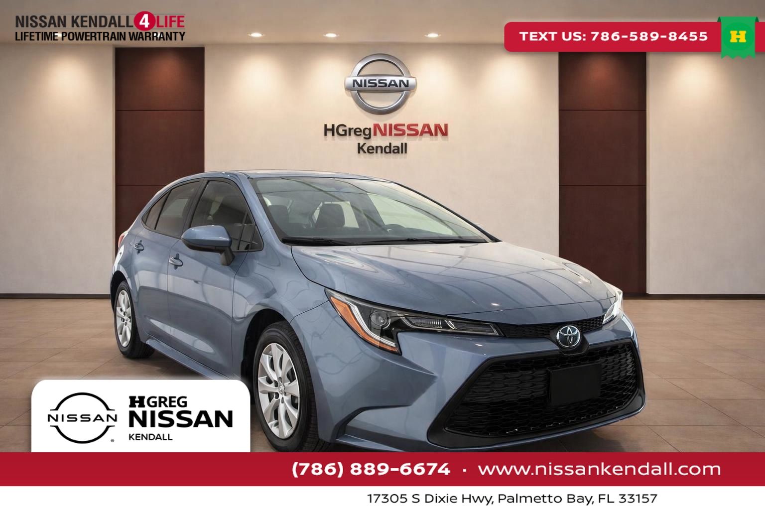 Celestite 2025 Toyota Corolla LE FWD Sedan Front-Wheel Drive Continuously Variable Transmission
