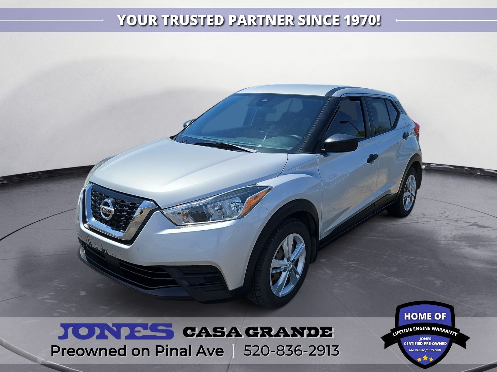  2020 Nissan Kicks S FWD   