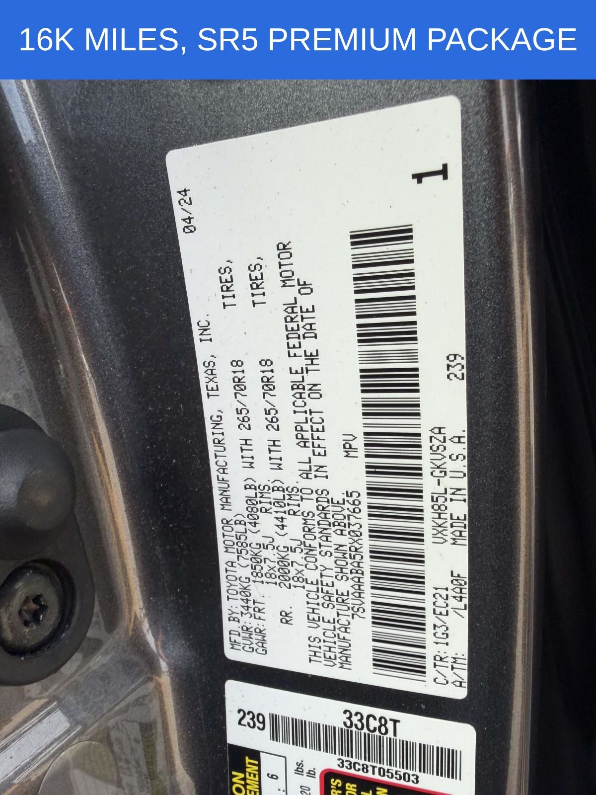 Used 2024 Toyota Sequoia SUV