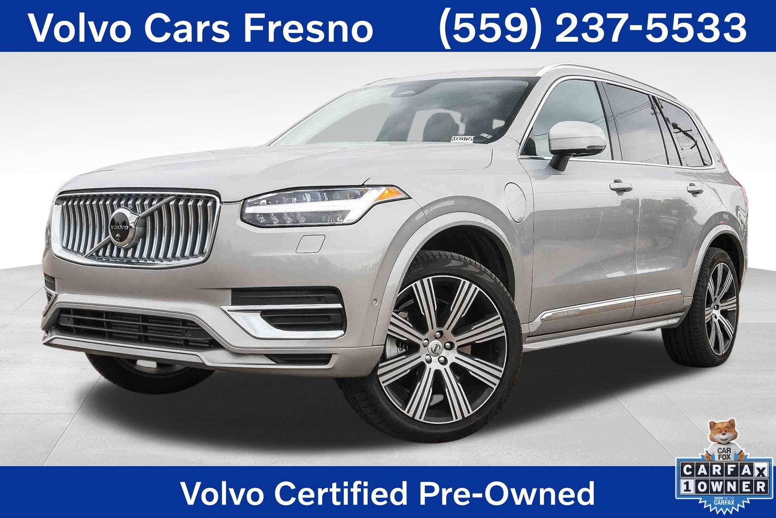 Silver 2024 Volvo XC90 SUV / Crossover All-Wheel Drive Automatic