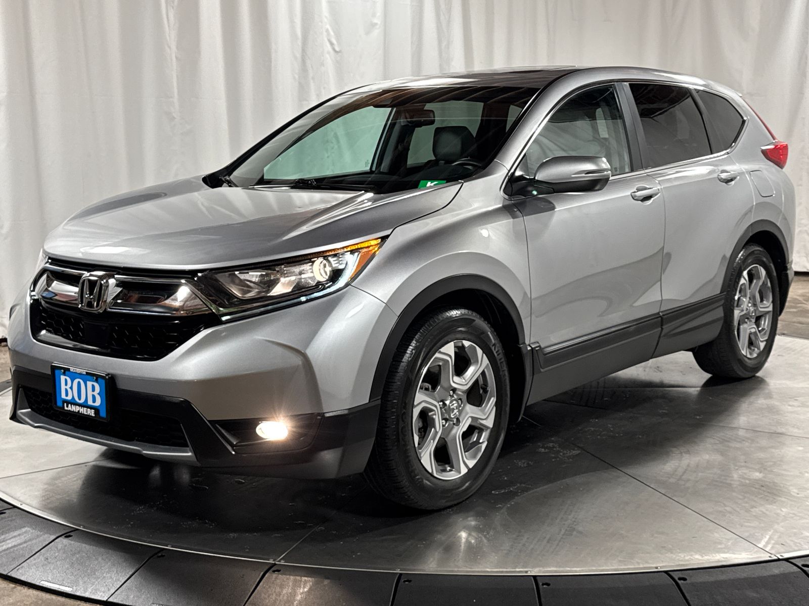 Lunar Silver Metallic 2017 Honda CR-V SUV / Crossover Front-Wheel Drive Continuously Variable Transmission