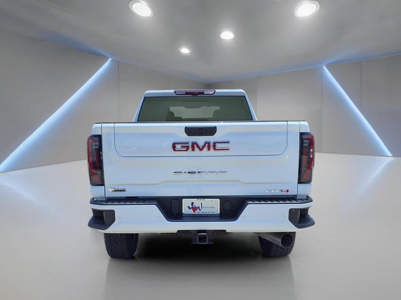 2024 GMC Sierra 2500HD AT4 White at Central Houston Nissan