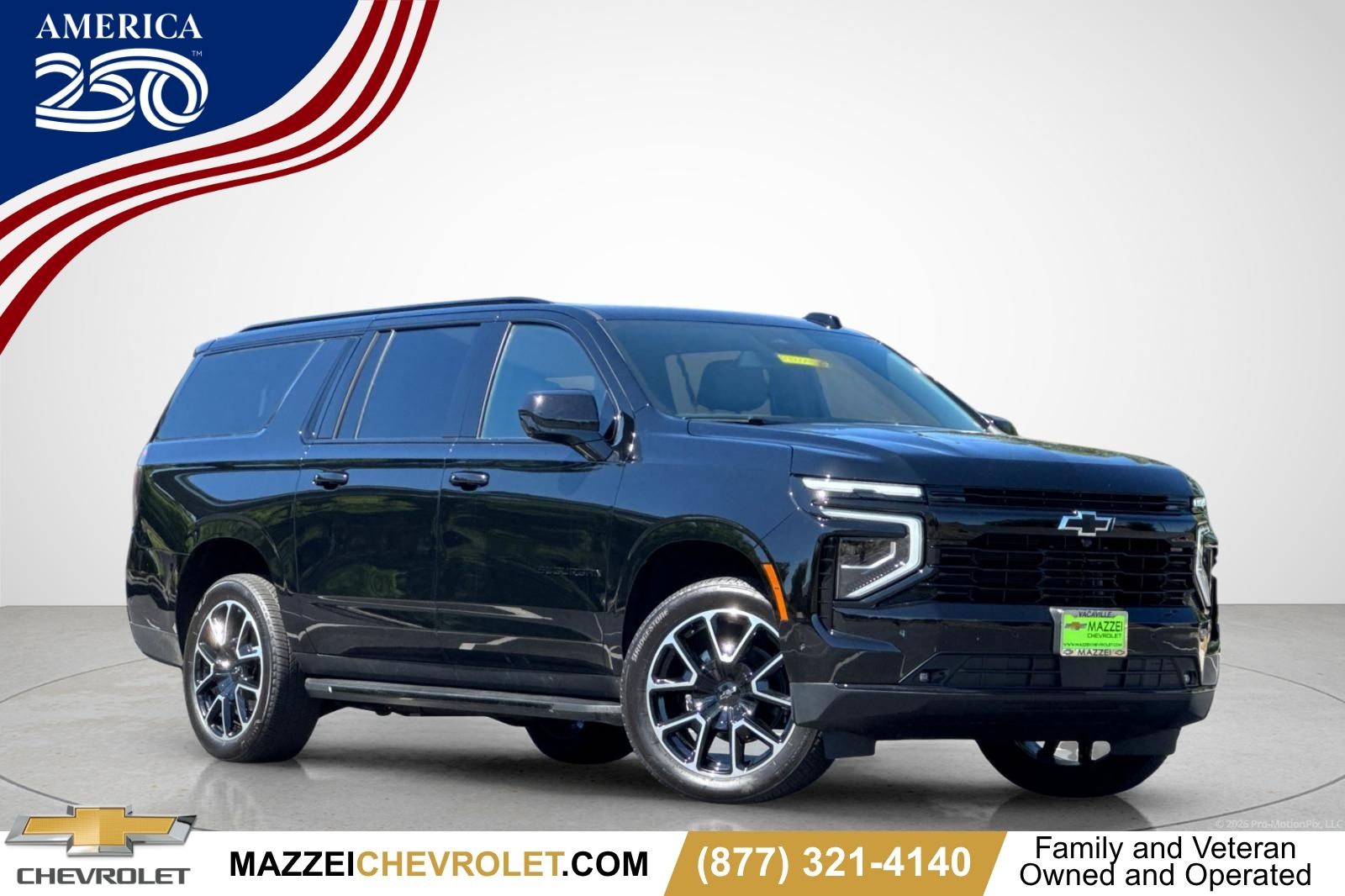 Black 2026 Chevrolet Suburban SUV / Crossover 4X2 