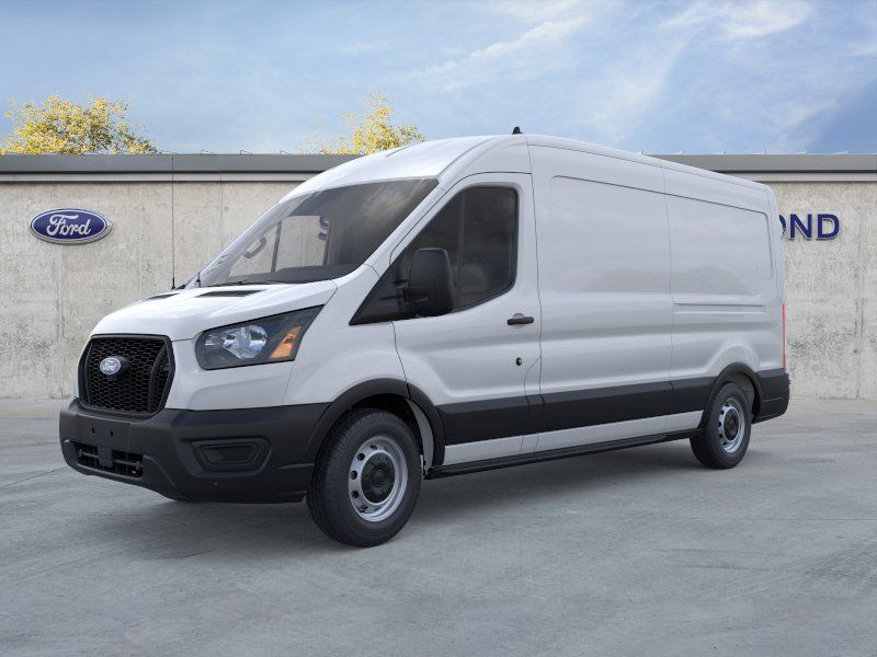 New 2026 Oxford White Ford Mid Roof Cargo Van image 2