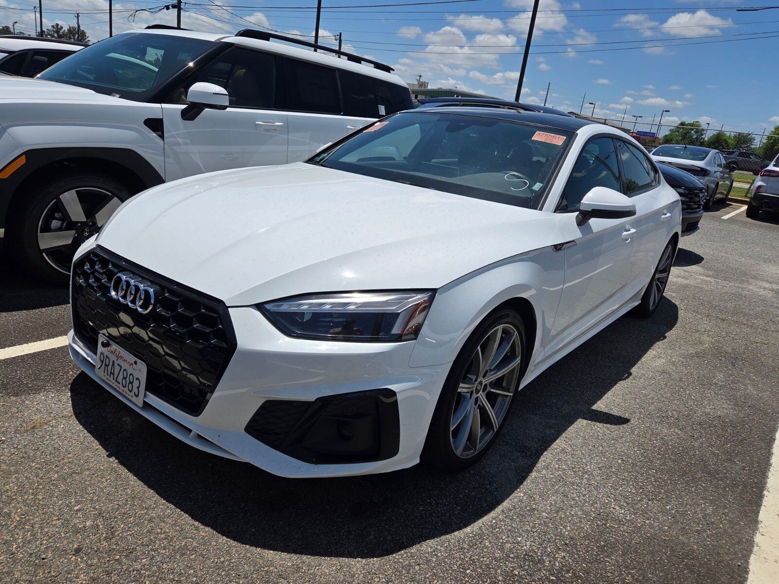Used 2025 White Audi  image 2