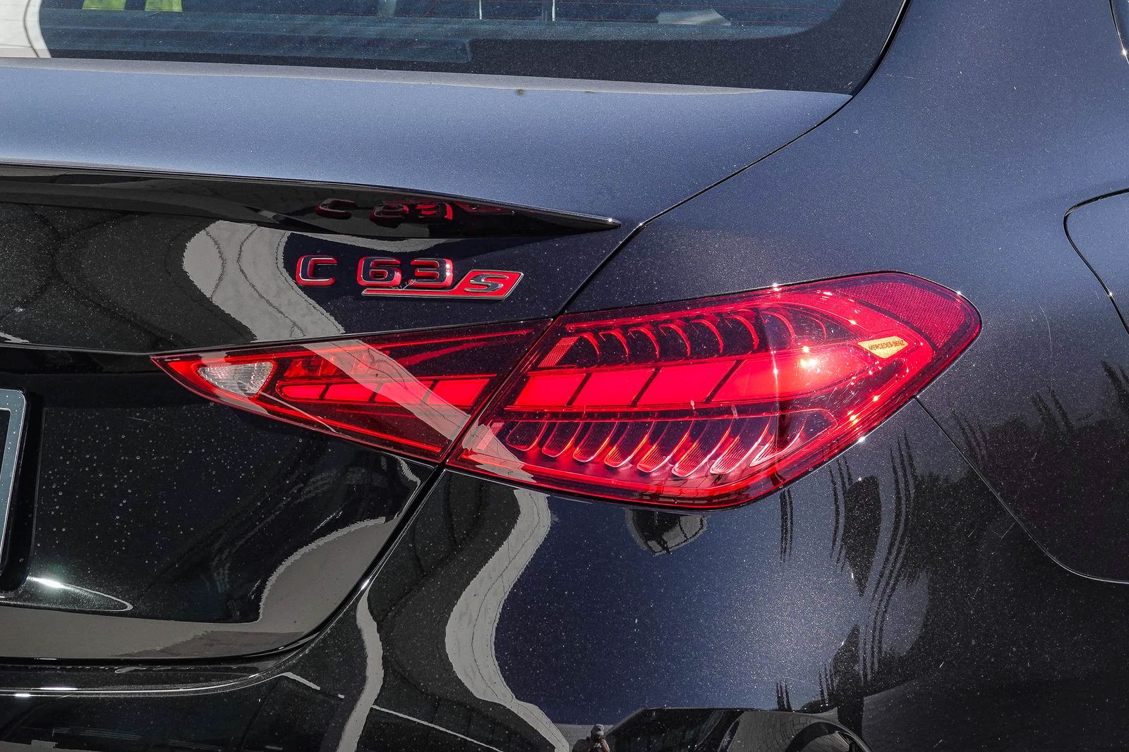 New Obsidian Black Metallic 2024 Mercedes-Benz C-Class C 63 S AMG