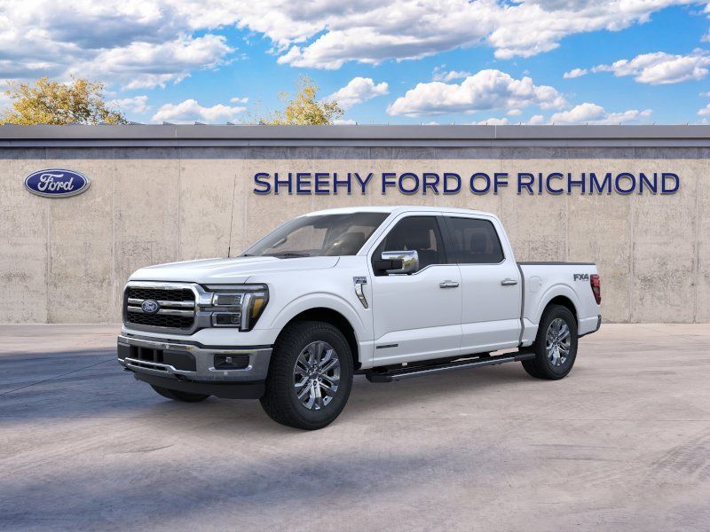 New 2026 Star White Metallic Tri-Coat Ford Lariat image 2