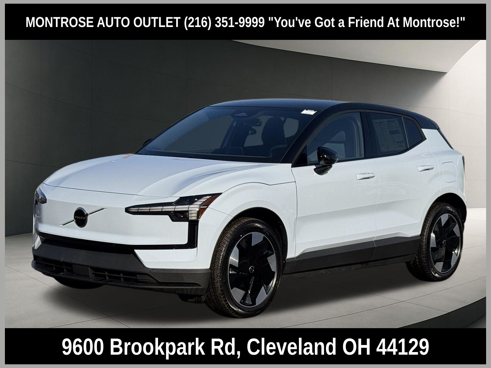 White (Cloud) 2025 Volvo EX30 Twin Plus eAWD SUV / Crossover All-Wheel Drive 1-Speed Automatic