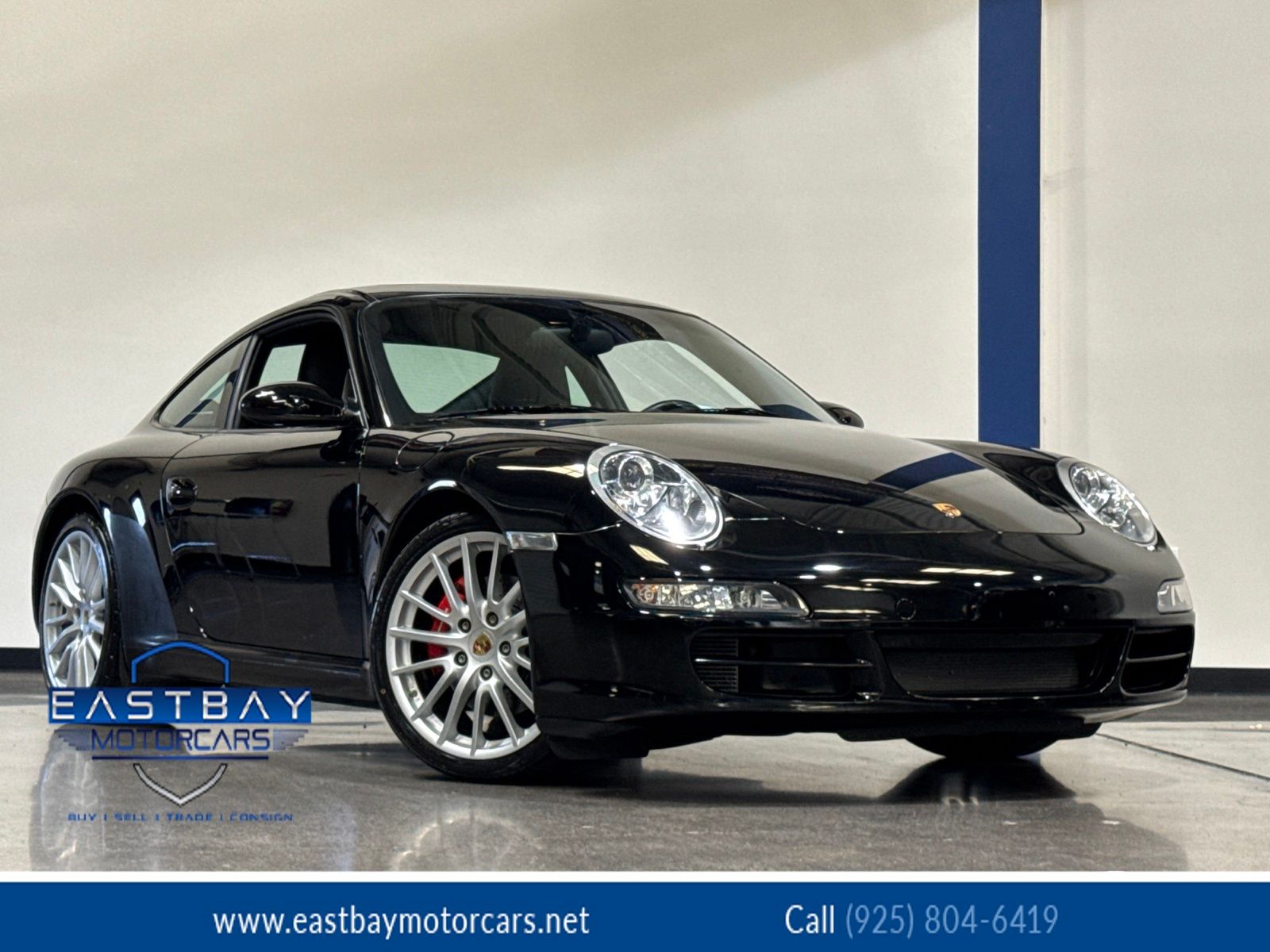 Black 2007 Porsche 911 Coupe Rear-Wheel Drive 5-Speed Automatic