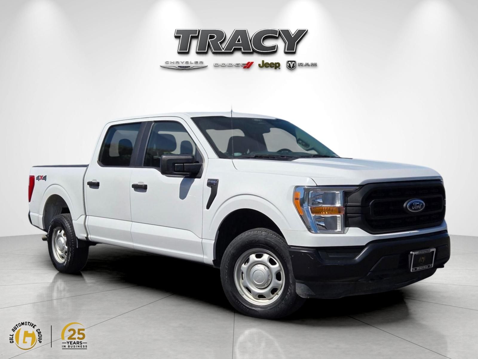 Oxford White 2022 Ford F-150 Pickup Truck Four-Wheel Drive Automatic