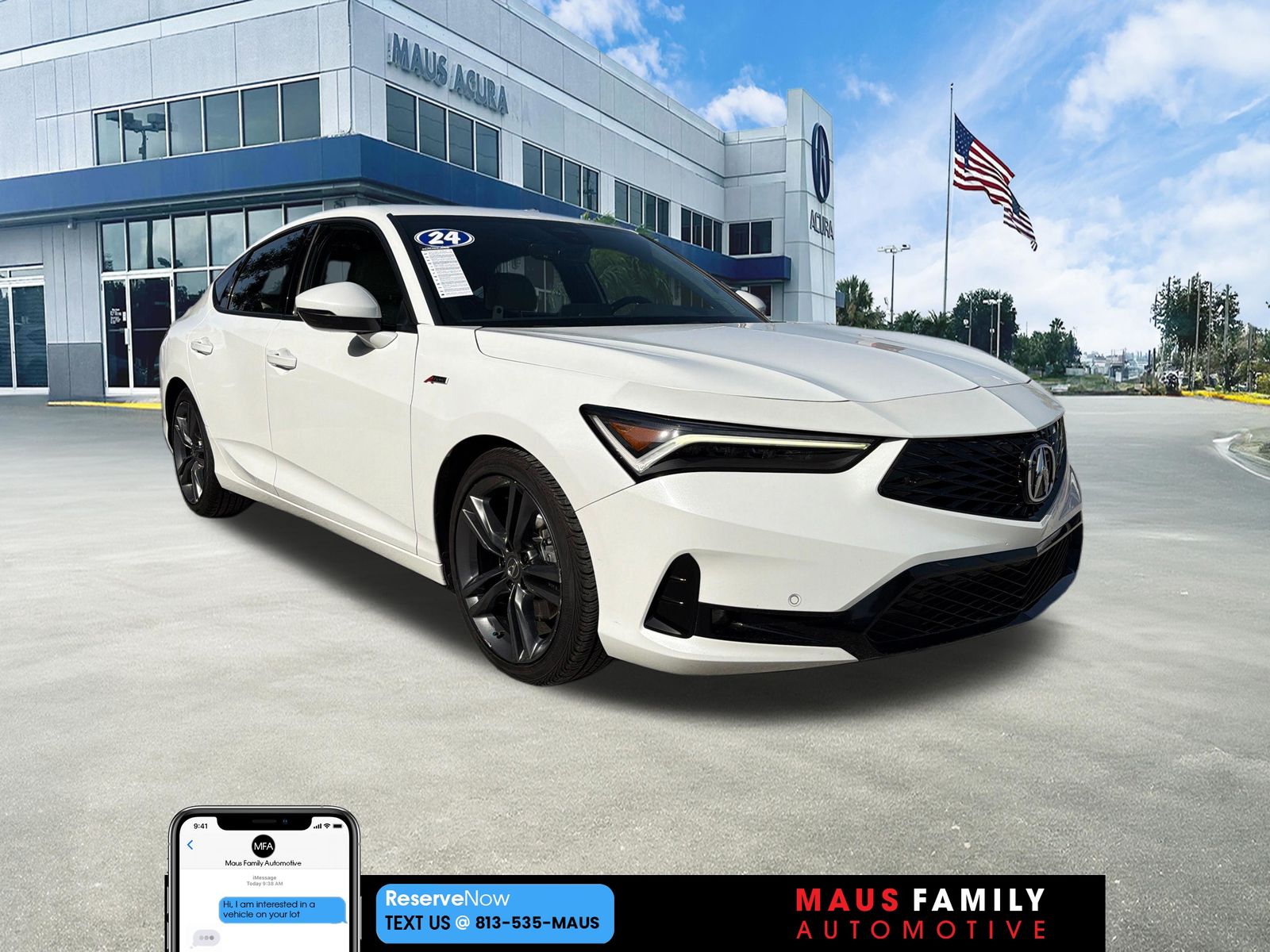 2024 Acura Integra FWD with Technology and A-SPEC Package