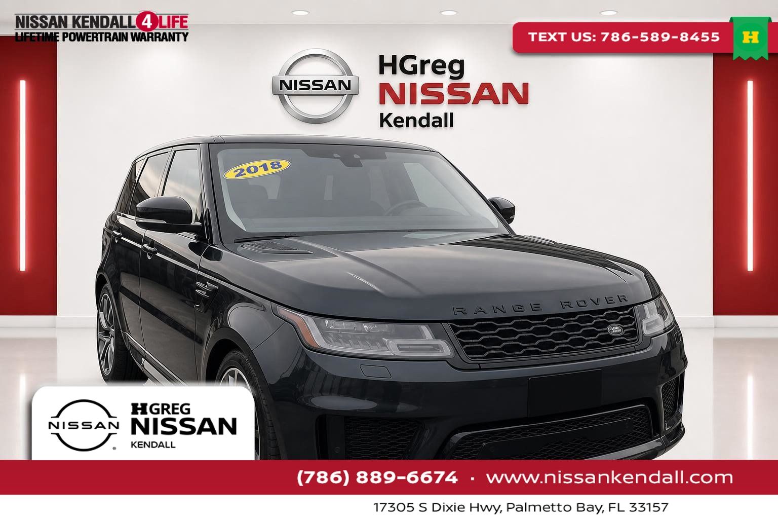 Gray 2018 Land Rover Range Rover Sport SUV / Crossover All-Wheel Drive 8-Speed Automatic