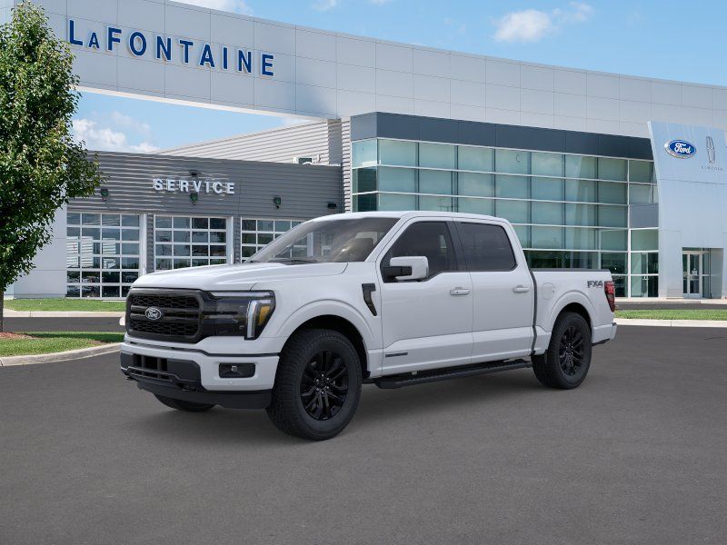 Oxford White 2026 Ford F-150 Lariat SuperCrew 4WD Pickup Truck Four-Wheel Drive Automatic