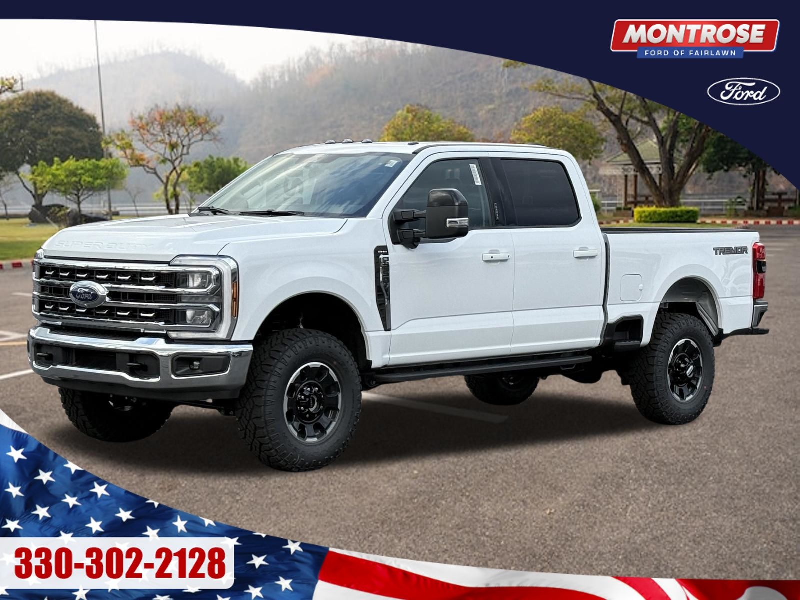 Oxford White 2026 Ford F-250 Super Duty Pickup Truck Four-Wheel Drive Automatic