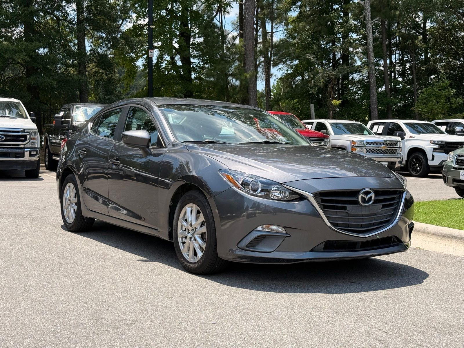 Meteor Gray Mica 2014 Mazda MAZDA3 Sedan Front-Wheel Drive 6-Speed Automatic