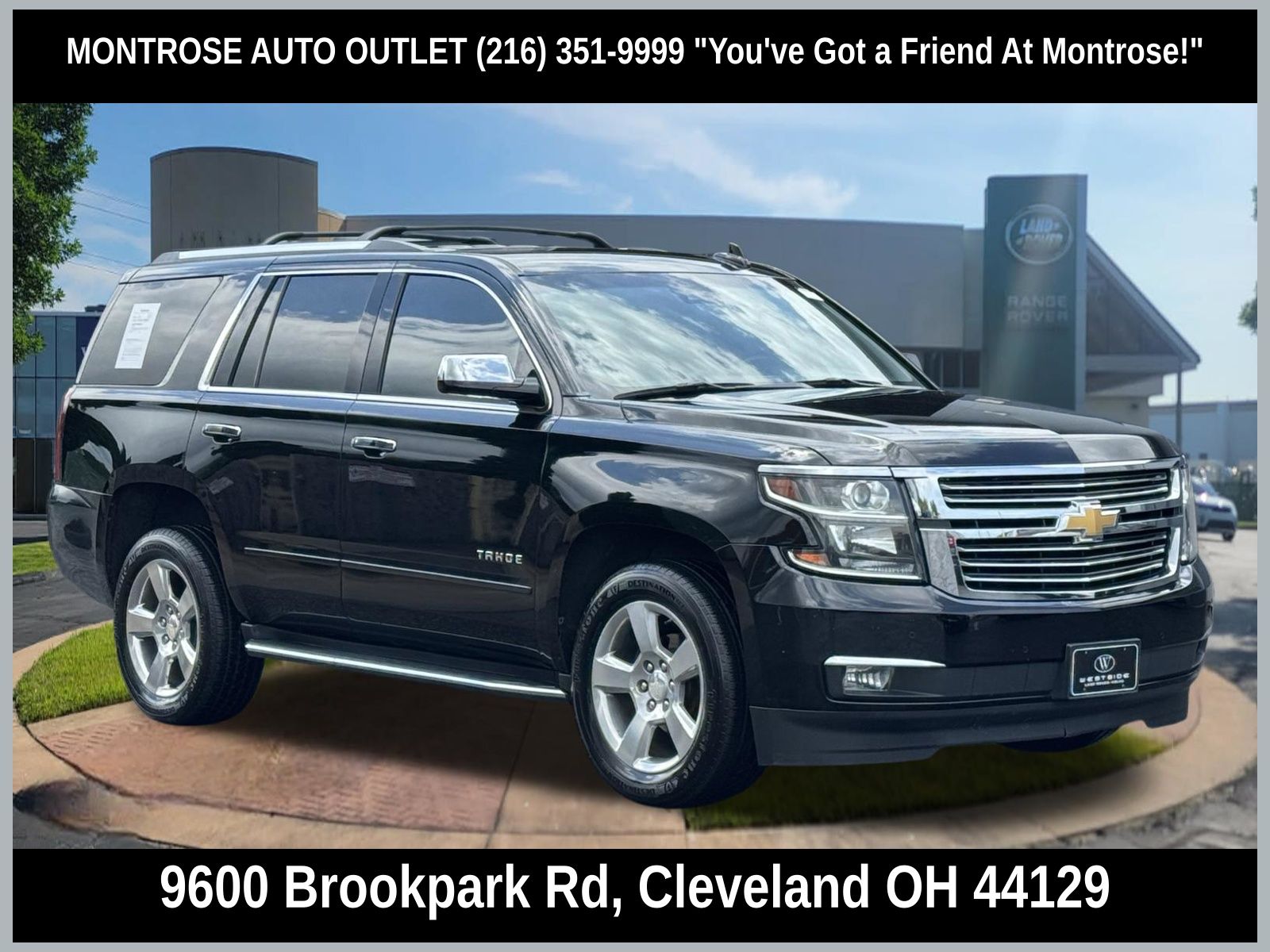 Black 2020 Chevrolet Tahoe SUV / Crossover Four-Wheel Drive 6-Speed Automatic Overdrive