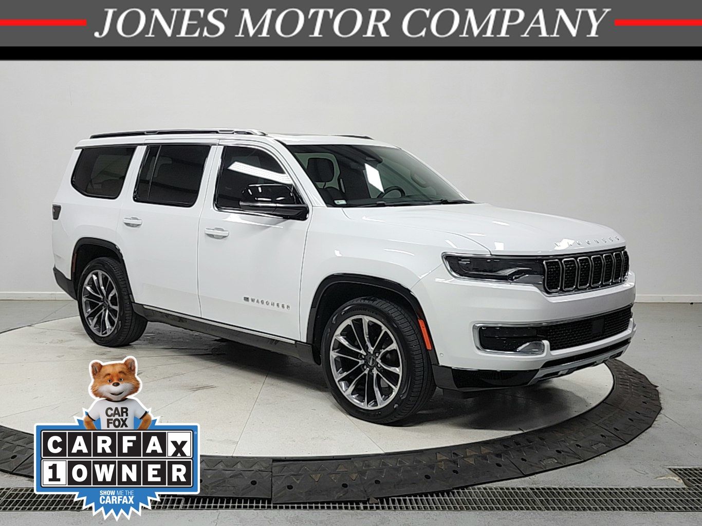 Bright White Clearcoat 2024 Jeep Wagoneer Series III 4WD SUV / Crossover Four-Wheel Drive 8-Speed Automatic