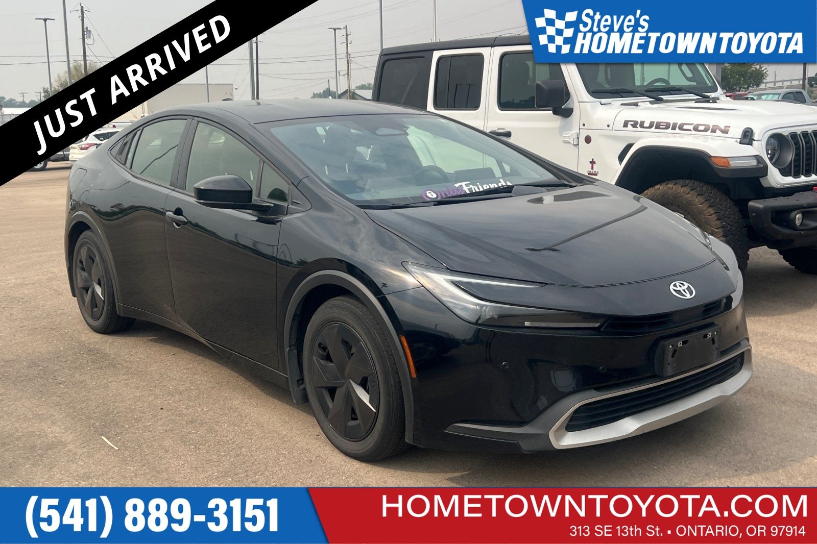 Midnight Black Metallic 2024 Toyota Prius Prime Hatchback Front-Wheel Drive Continuously Variable Transmission