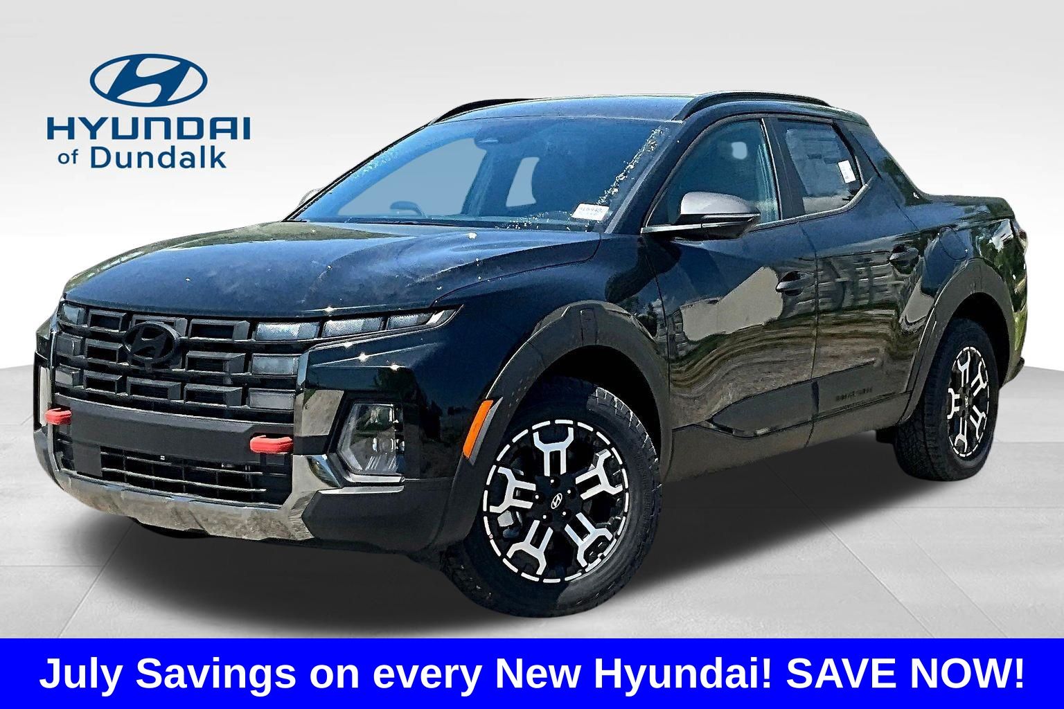 Phantom Black 2026 Hyundai Santa Cruz Pickup Truck All-Wheel Drive 8-Speed Automatic