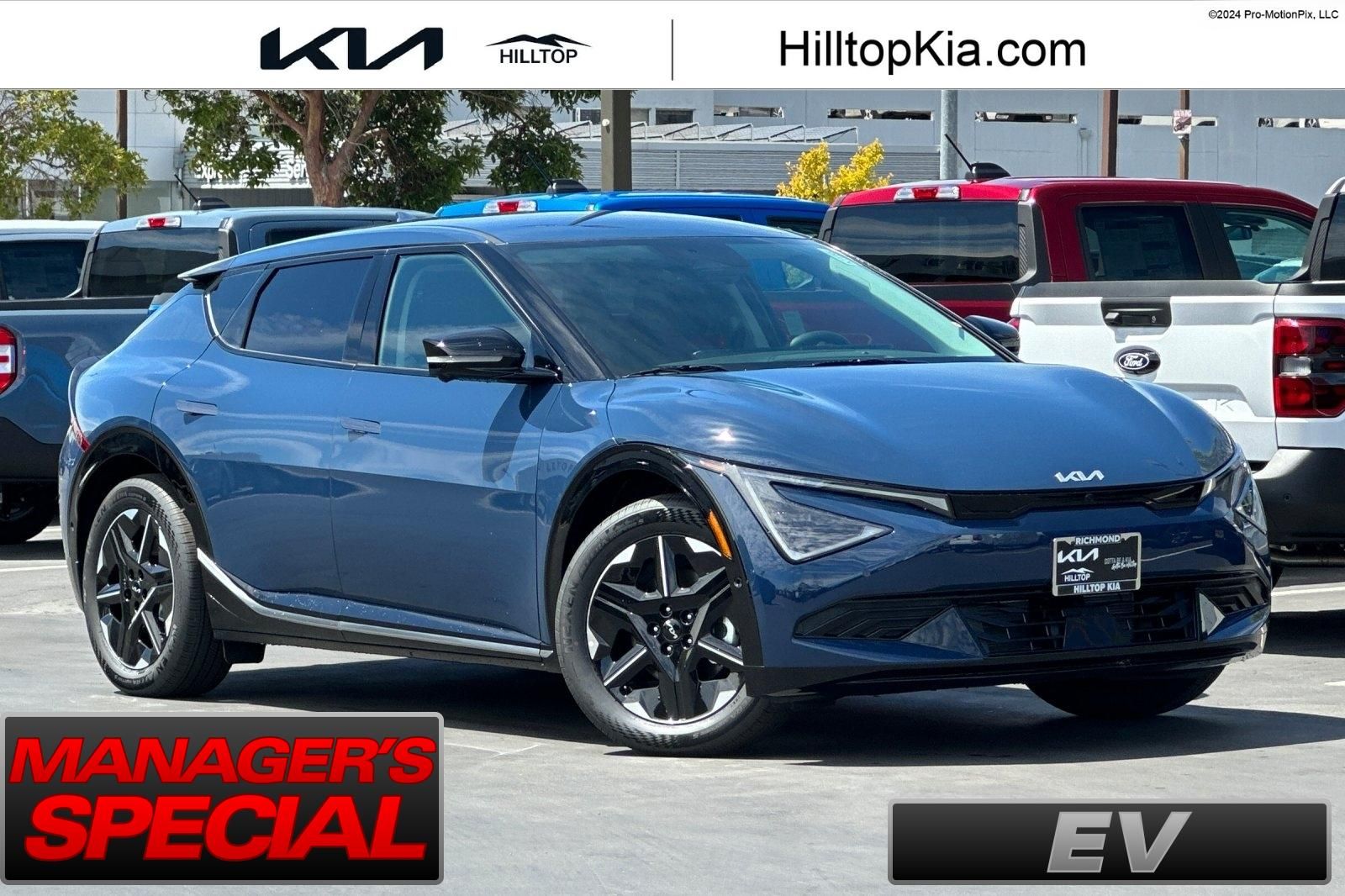 Midnight Lake Blue 2026 Kia EV6 SUV / Crossover Rear-Wheel Drive 1-Speed Automatic