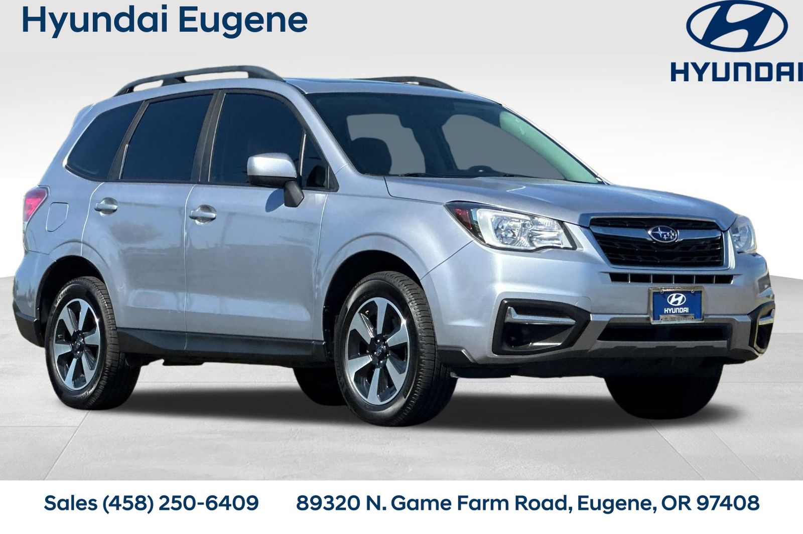 Ice Silver Metallic 2017 Subaru Forester SUV / Crossover All-Wheel Drive Continuously Variable Transmission