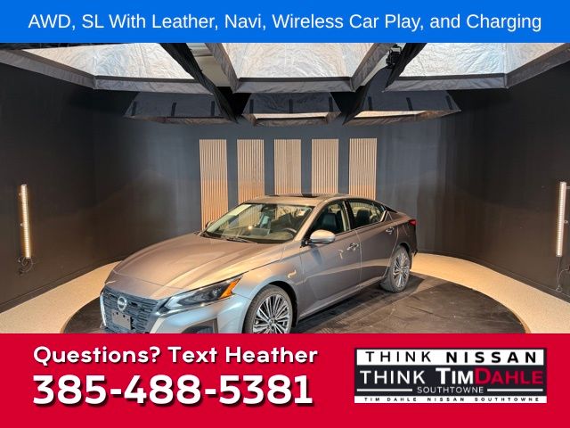 Gray (Gun Metallic) 2023 Nissan Altima Sedan All-Wheel Drive Automatic