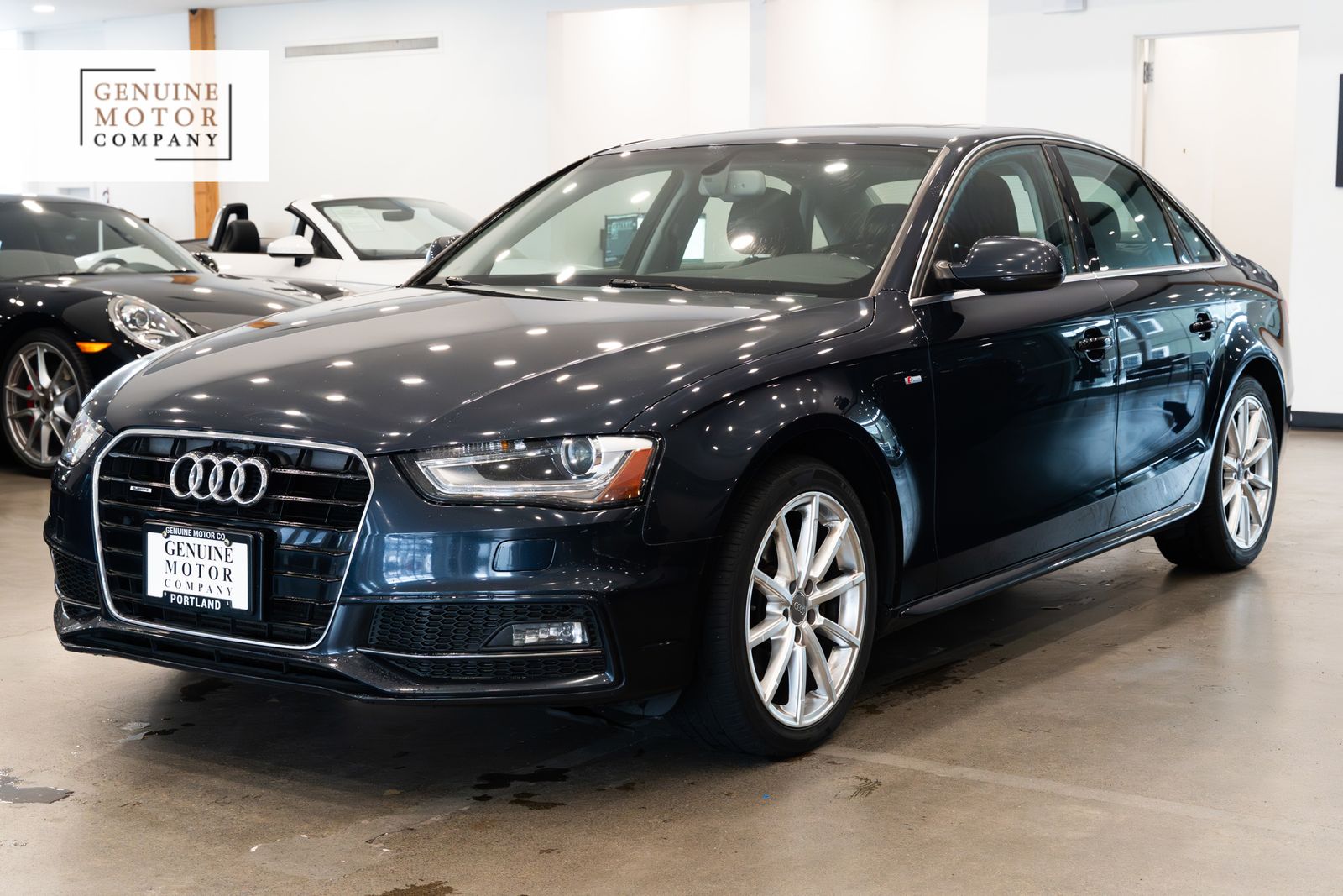 Moonlight Blue 2016 Audi A4 2.0T quattro Premium Plus AWD Sedan All-Wheel Drive 8-Speed Automatic