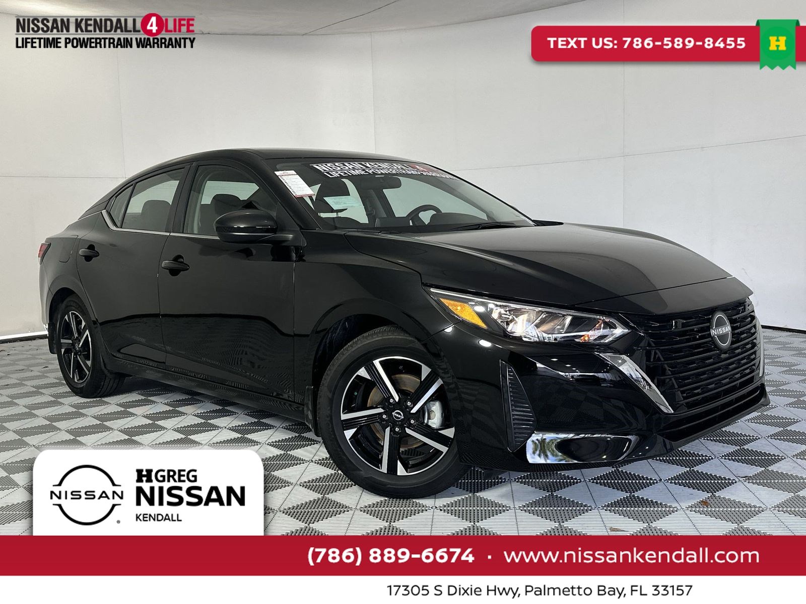 Super Black 2025 Nissan Sentra Sedan Front-Wheel Drive Continuously Variable Transmission