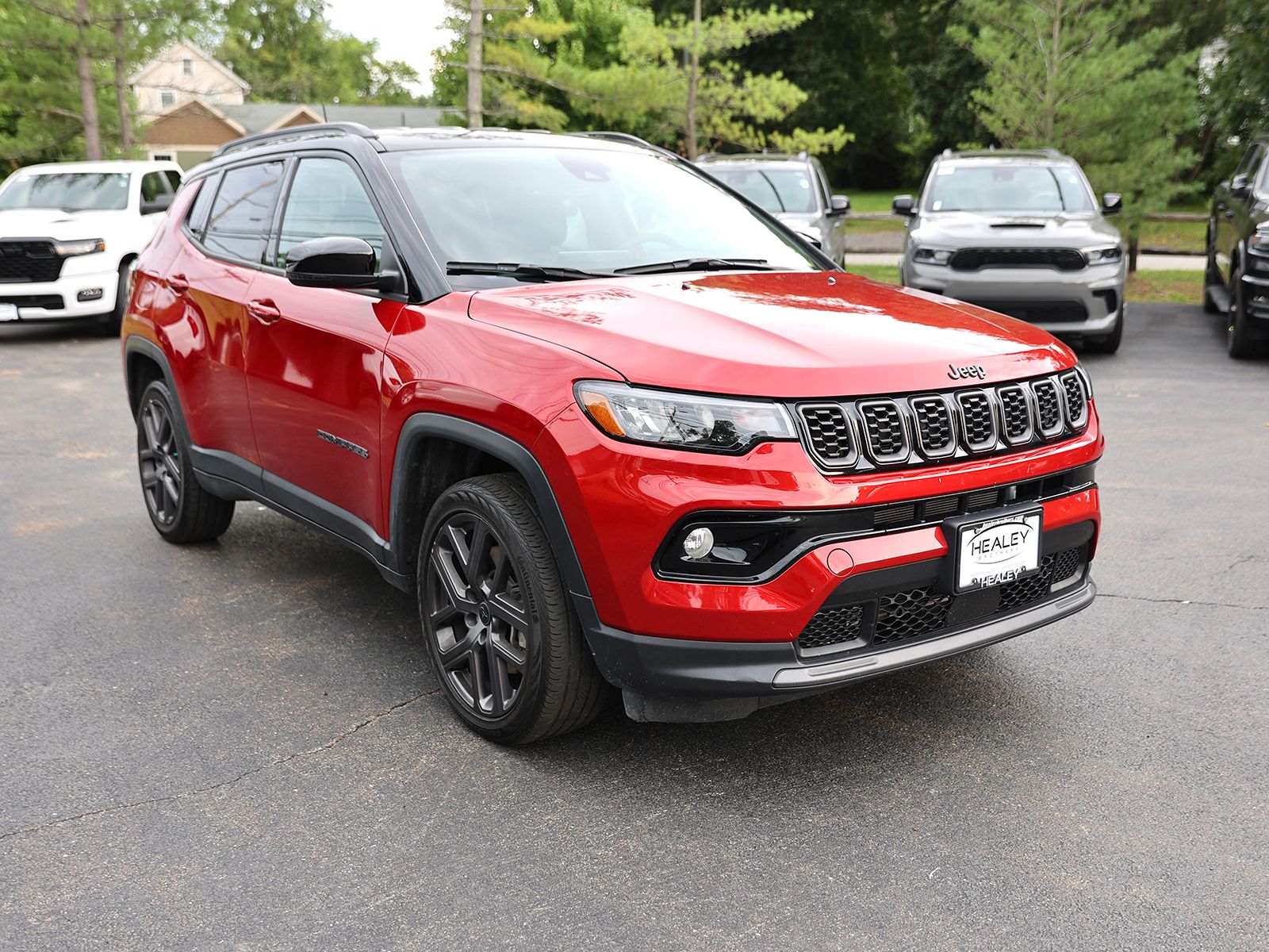 Red Hot Pearlcoat 2026 Jeep Compass SUV / Crossover Four-Wheel Drive 8-Speed Automatic