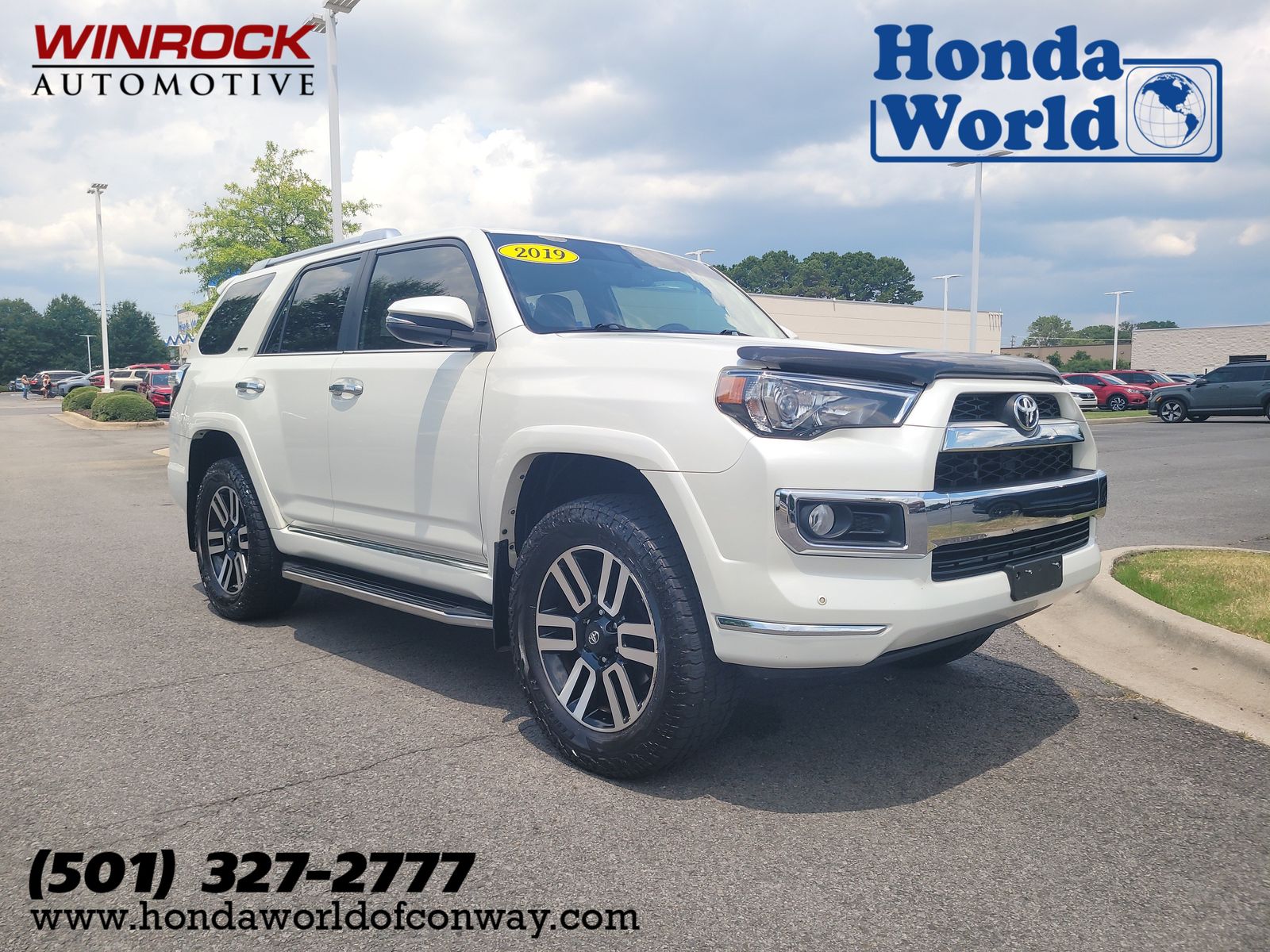 White (Blizzard Pearl) 2019 Toyota 4Runner SUV / Crossover All-Wheel Drive 5-Speed Automatic Overdrive
