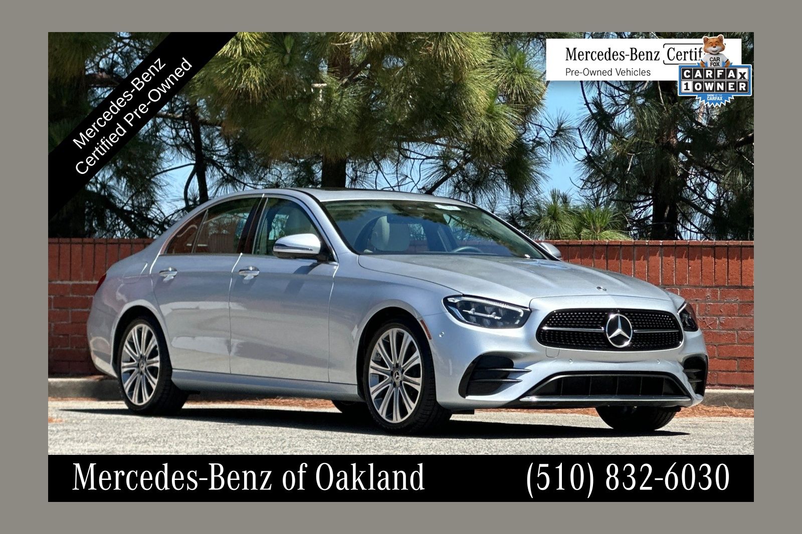 Cirrus Silver 2023 Mercedes-Benz E-Class E 350 RWD Sedan Rear-Wheel Drive 9-Speed Automatic