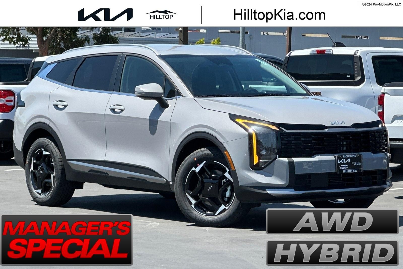 Wolf Gray 2026 Kia Sportage Hybrid SUV / Crossover All-Wheel Drive 6-Speed Automatic