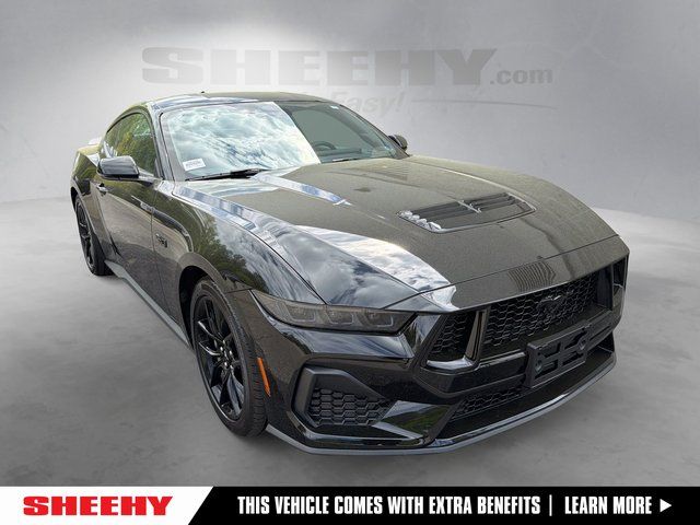 Shadow Black 2025 Ford Mustang GT Premium Fastback RWD Coupe Rear-Wheel Drive 6-Speed Manual