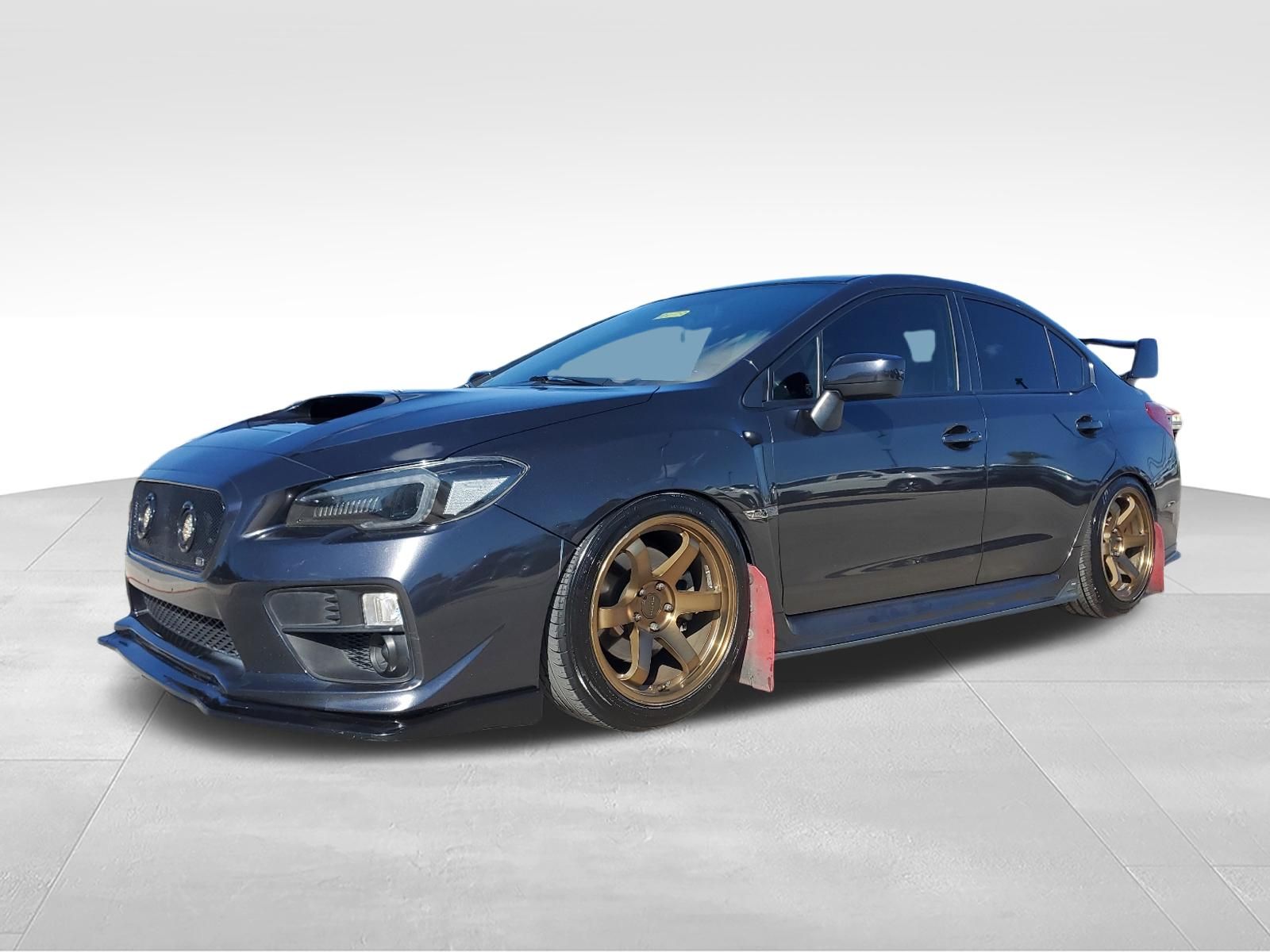 Dark Gray Metallic 2017 Subaru WRX Sedan All-Wheel Drive 6-Speed Manual